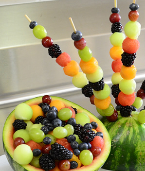 fruit kabobs