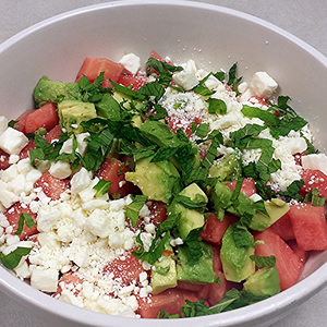 watermelon salad