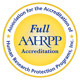 AAHRP accreditation badge