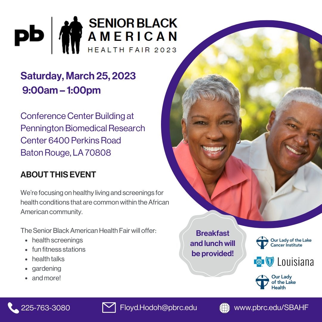 Senior Black American Health Fair 