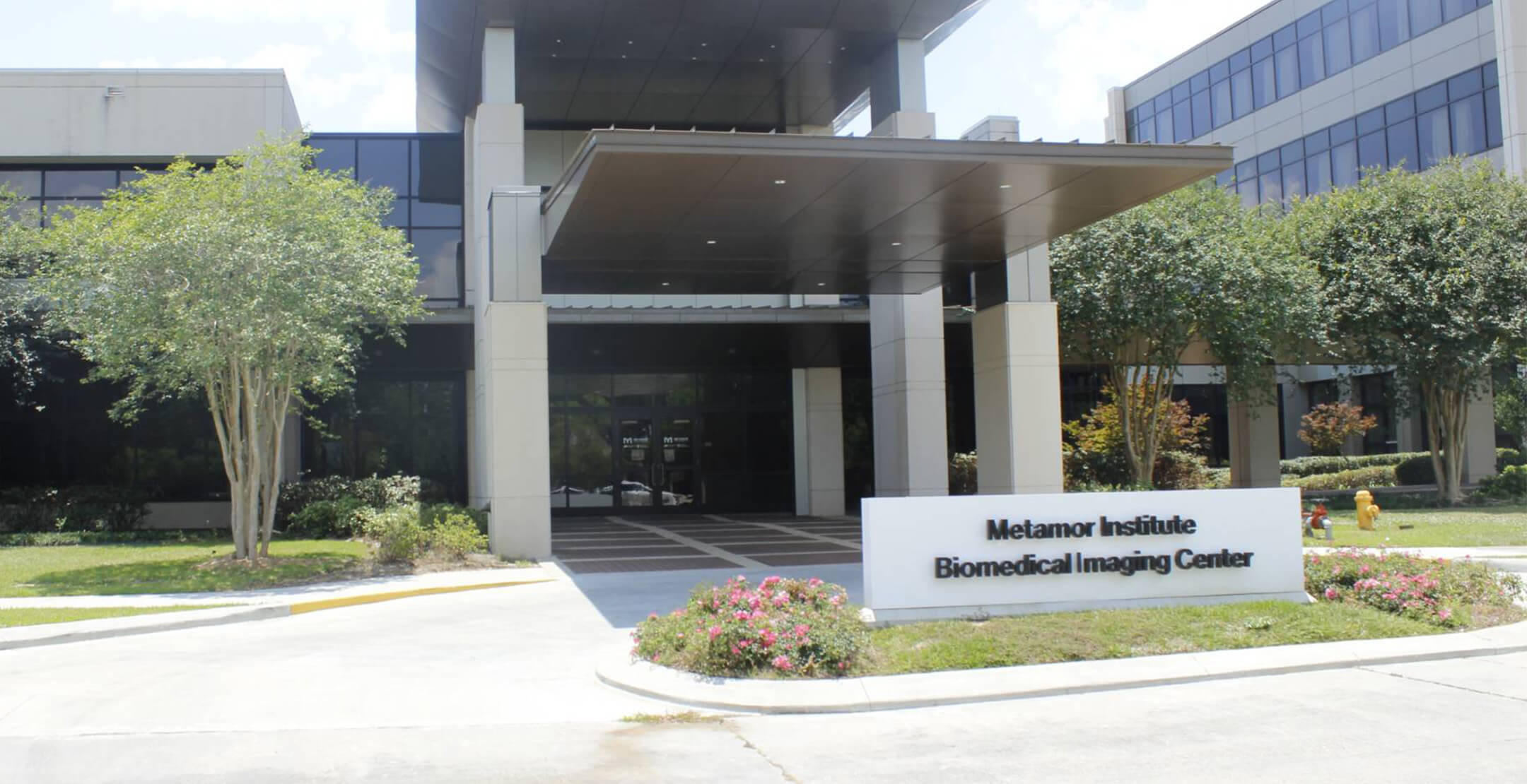 The facade of the Metamor Institute at Pennington Biomedical Research Center