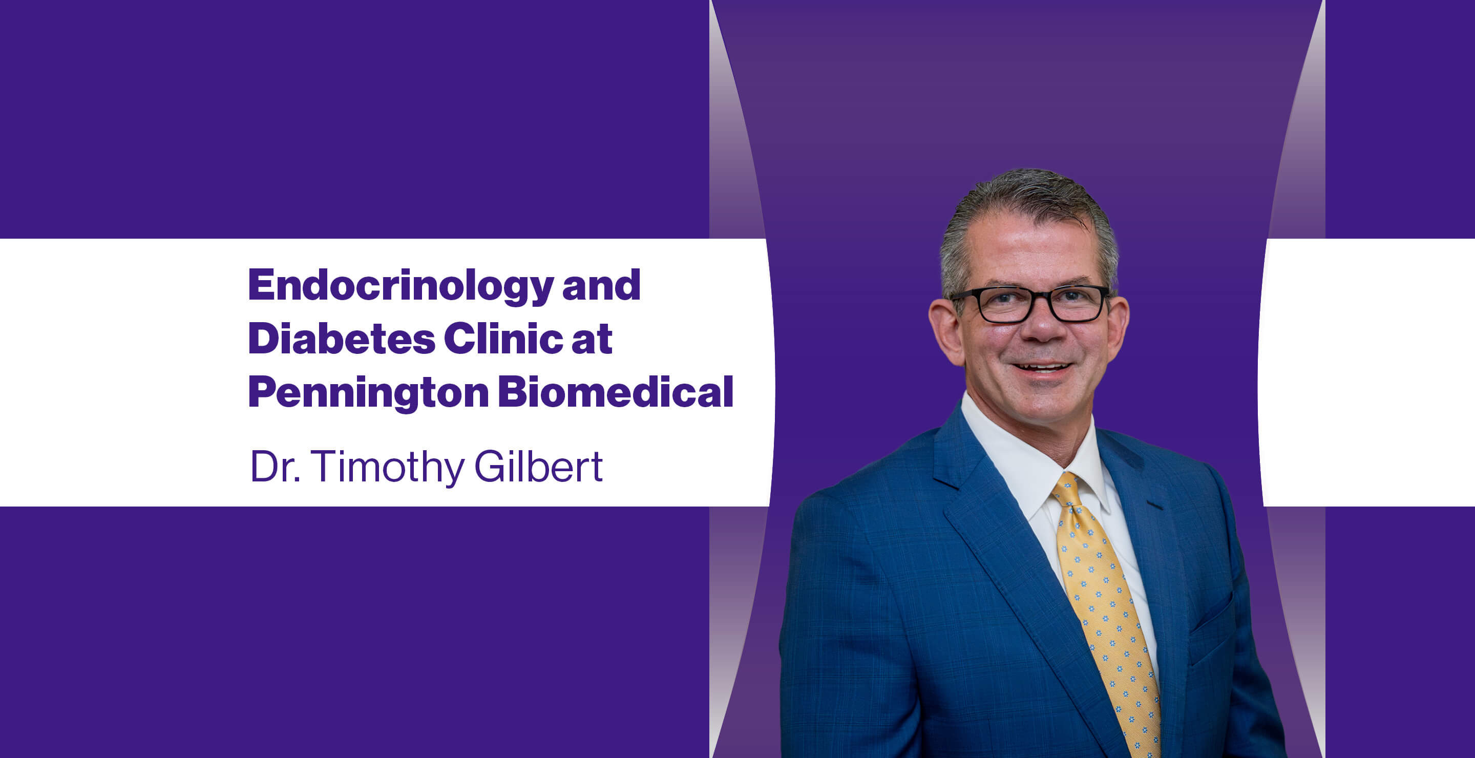 A headshot of Dr. Timothy Gilbert