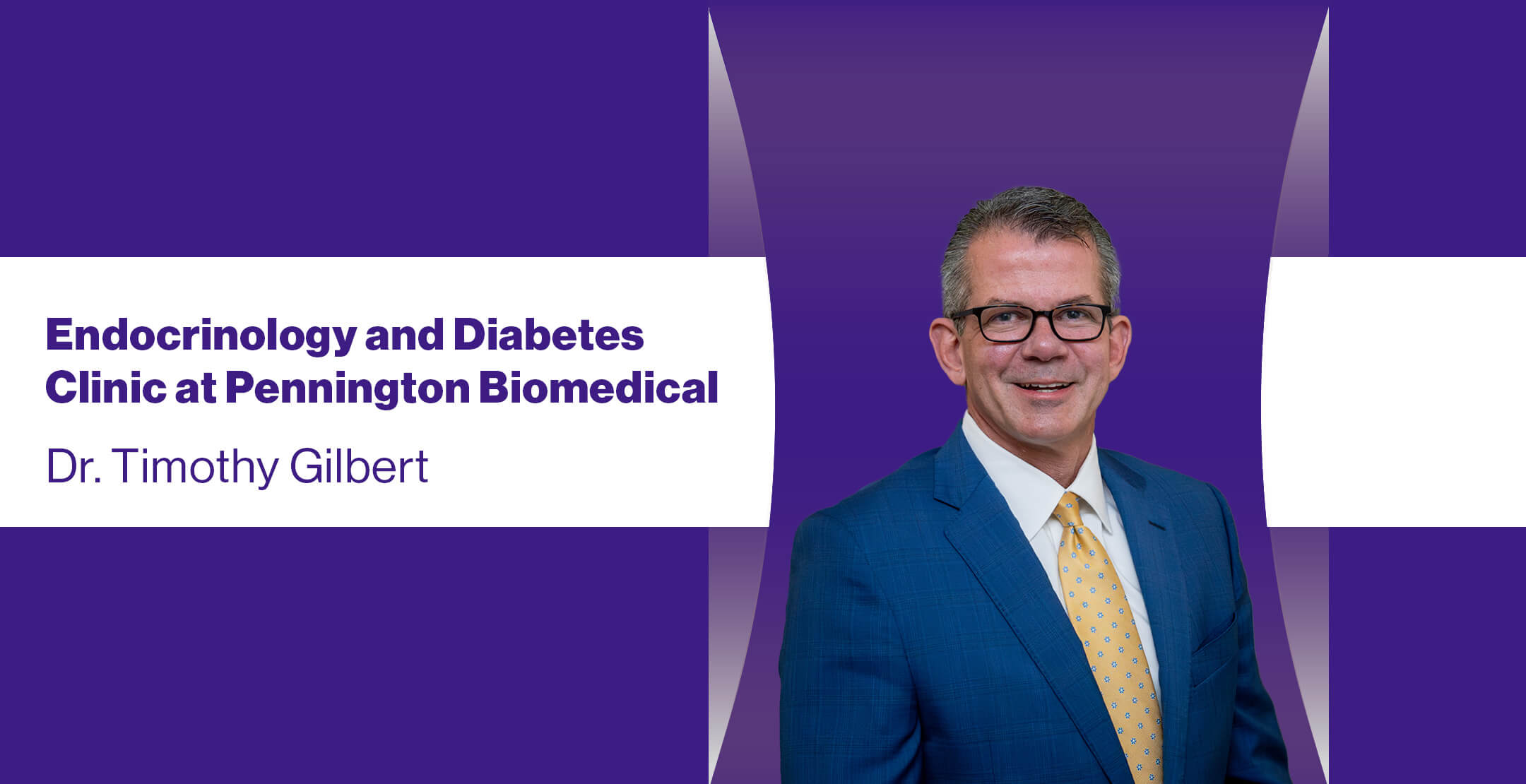 A Headshot of Dr. Timothy Gilbert