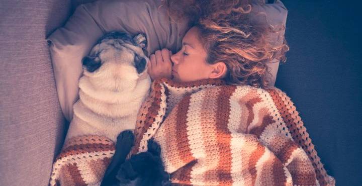Sleeping on Couch