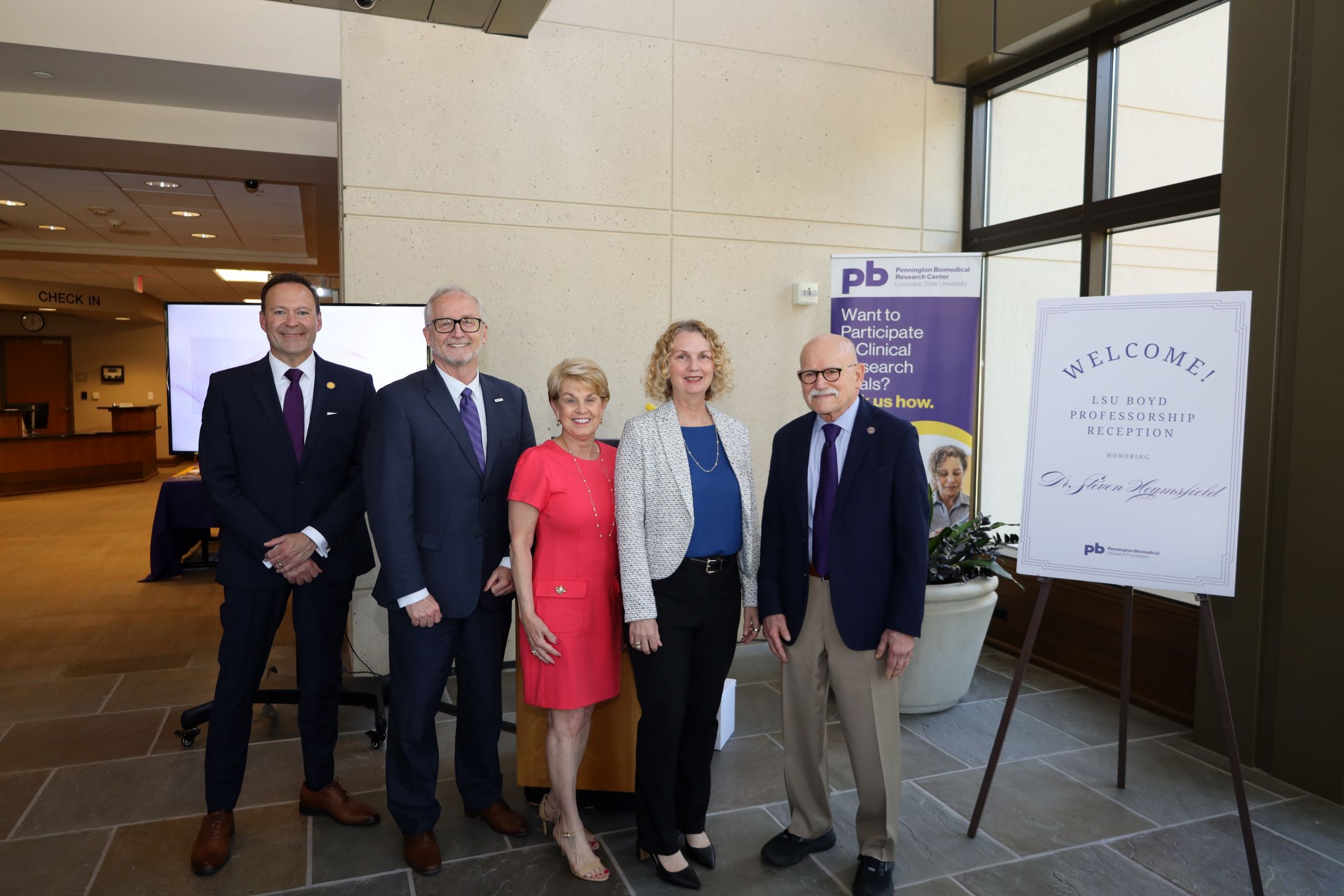 Steven Heymsfield Boyd Reception