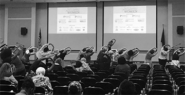 Women's Day for Wellness Stretching Women's Day for Wellness Stretching