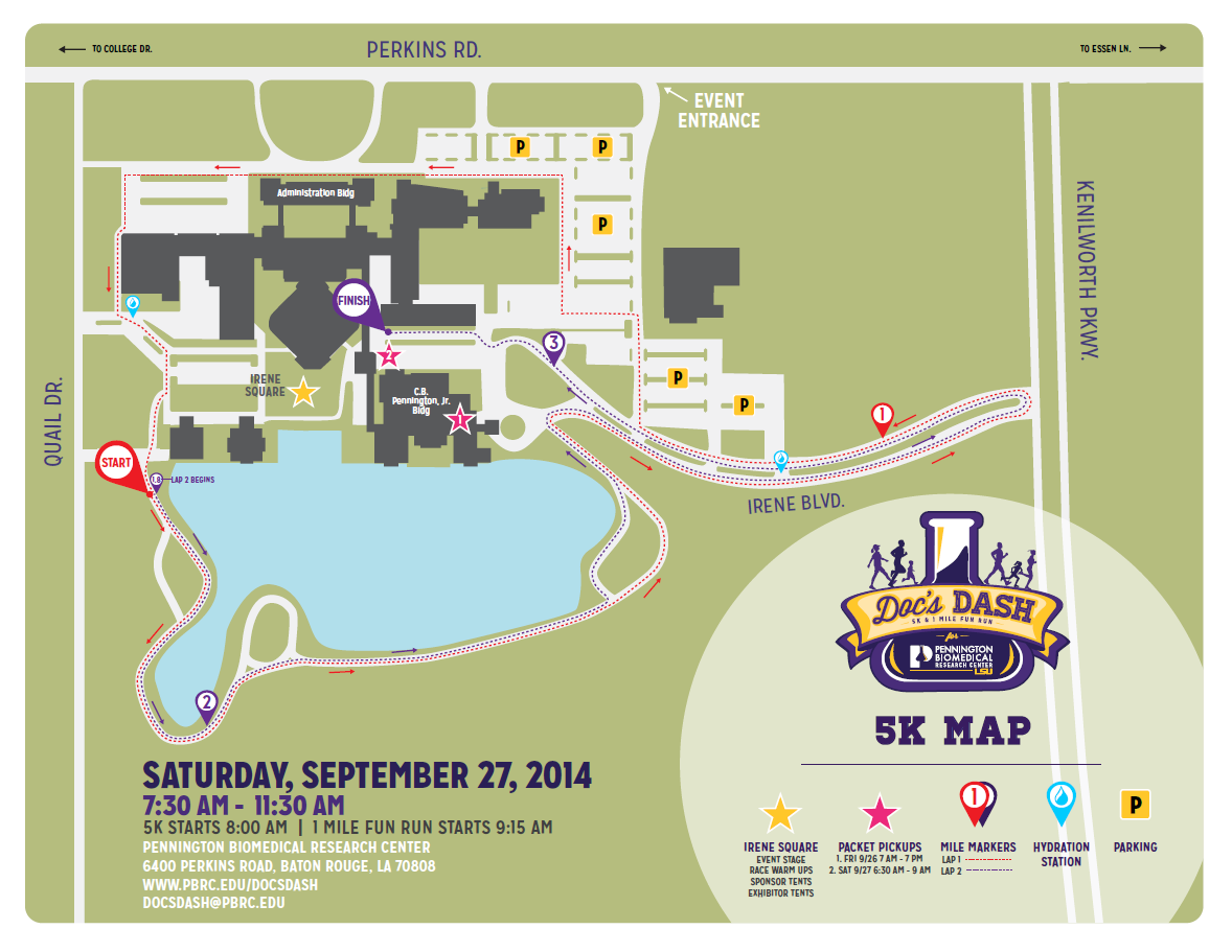 Inaugural 2014 Race Map