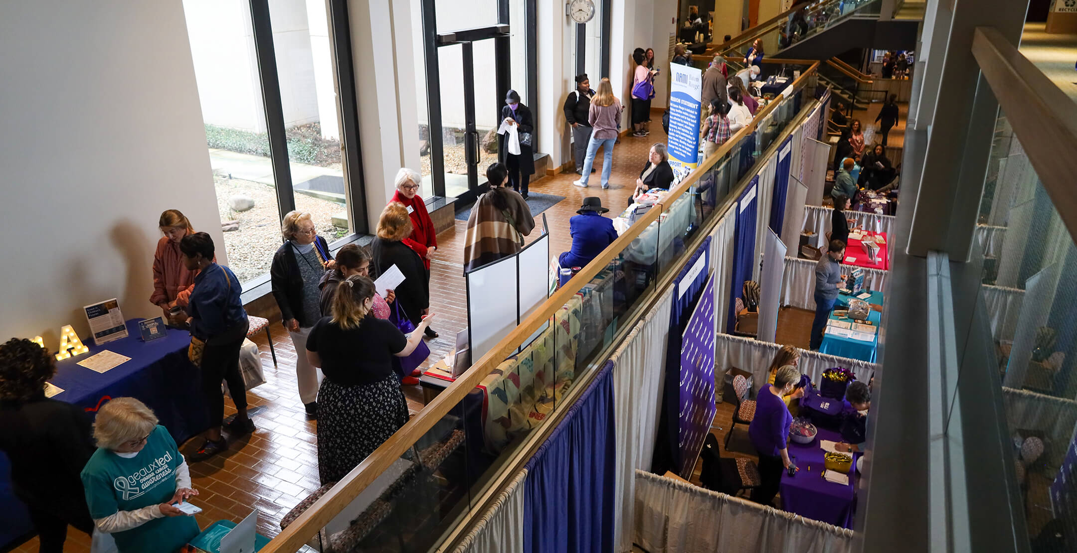 womens wellness day crowd